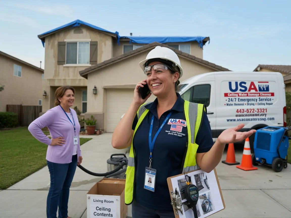 Ceiling Water Damage Restoration Barstow, IL FAQs